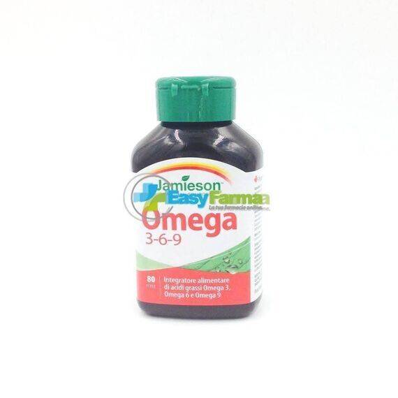 Jamieson Omega 3 6 9 Integratore Alimentare 80 Perle | Acquista Online su Farmaclick