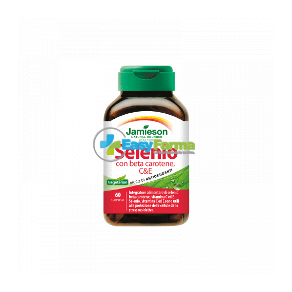 Jamieson Selenio con Betacarotene 60 Compresse | Acquista Online su Farmaclick