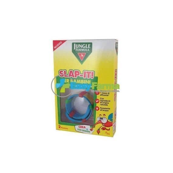 Jungle Formula Slap It per Bambini Braccialetto a Scatto per Zanzare 2 Ricariche | Acquista Online su Farmaclick