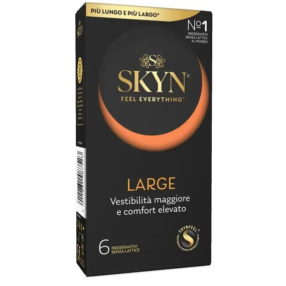 Skyn Large Preservativi 6 Pezzi Taglia Xl Latex Free | Acquista Online su Farmaclick