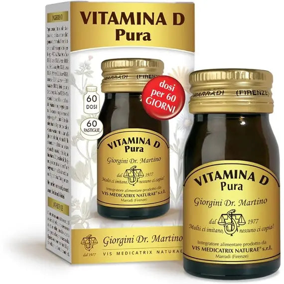 Vitamina D Pura Dr. Giorgini 60 Compresse Integratore per Difese Immunitarie | Acquista Online su Farmaclick