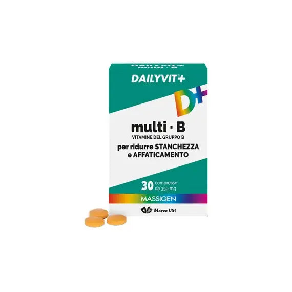 Massigen Dailyvit+ Multi B 30 Compresse Integratore Vitamine del Gruppo B | Acquista Online su Farmaclick