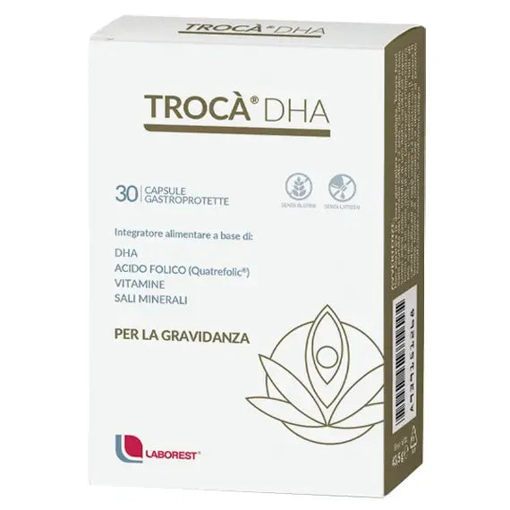 Trocã Dha Integratore Gravidanza e Allattamento 30 Capsule Laborest | Acquista Online su Farmaclick