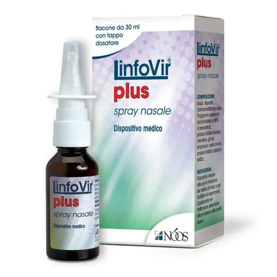 Linfovir Plus Spray Nasale 30ml Â Sollievo Rapido per Naso Chiuso | Acquista Online su Farmaclick