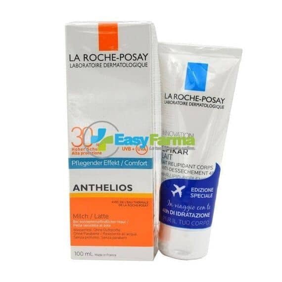 La Roche Posay Anthelios Xl Comfort Latte 100 Ml Spf30 con Lipikar Latte 75ml in Omaggio | Acquista Online su Farmaclick