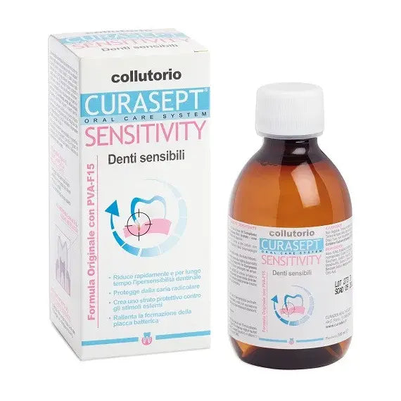Curasept Sensitivity Collutorio 200ml per Denti Sensibili Trattamento Quotidiano | Acquista Online su Farmaclick