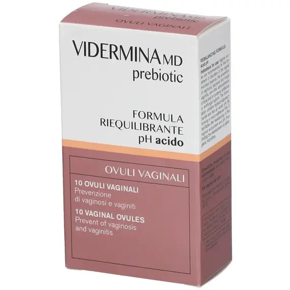 Vidermina Prebiotic Ovuli Vaginali 10 Pezzi - Benessere Intimo | Acquista Online su Farmaclick