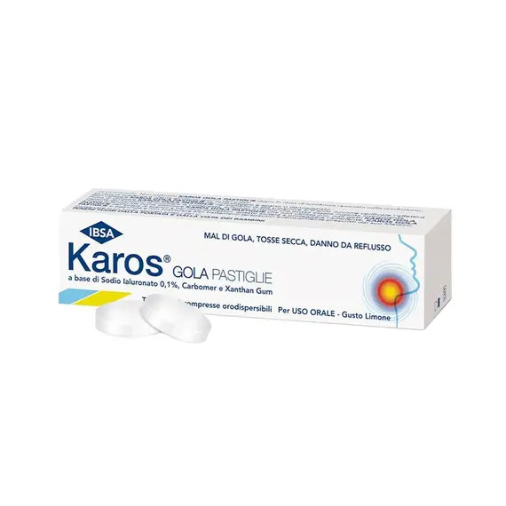 Karos Gola 20 Pastiglie - Scatola Danneggiata - Offerta Easyfarma | Acquista Online su Farmaclick