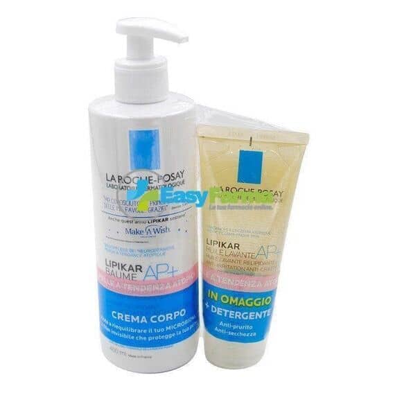La Roche Posay Lipikar Baume Ap+ Crema Corpo Anti Irritazioni 400 Ml + Lipikar Huile Lavante Ap+ Detergente Anti Irritazioni 100 Ml | Acquista Online su Farmaclick