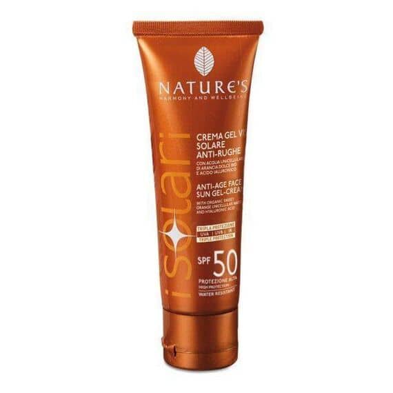 Nature's i Solari Crema Gel Viso Antirughe Spf50 50 Ml | Acquista Online su Farmaclick