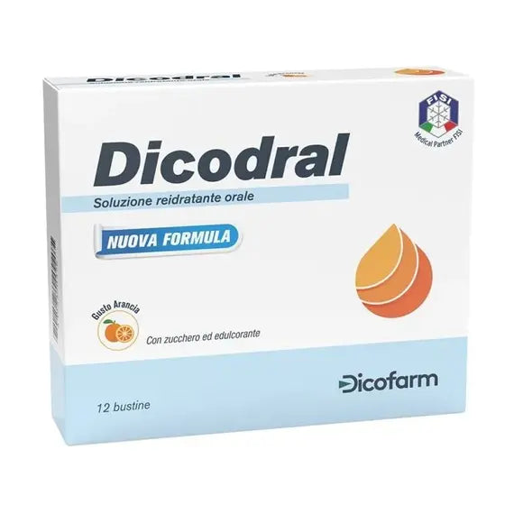 Dicodral 12 Bustine Soluzione Reidratazione Orale Integratore Elettroliti | Acquista Online su Farmaclick