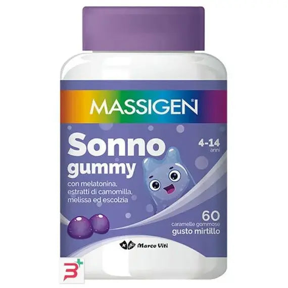 Massigen Sonno Gummy 60 Caramelle - Integratore per il Sonno | Acquista Online su Farmaclick