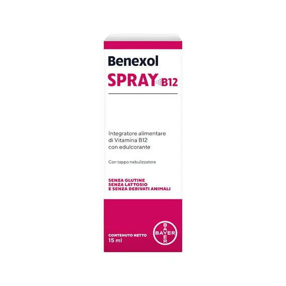 Benexol Spray Vitamina B12 Alta Concentrazione 15ml Integratore Easyfarma | Acquista Online su Farmaclick