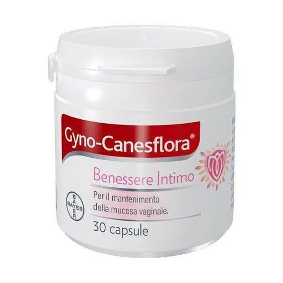 Gyno Canesflora: Probiotico con Vitamina B2 per il Benessere Intimo e L'equilibrio della Flora Vaginale - 30 Capsule | Acquista Online su Farmaclick