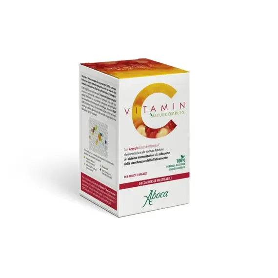 Aboca Vitamin C Naturcomplex 30 Compresse Integratore Naturale | Acquista Online su Farmaclick