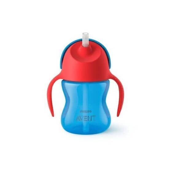 Philips Avent Tazza con Cannuccia 12m+ Colore Azzurro | Acquista Online su Farmaclick