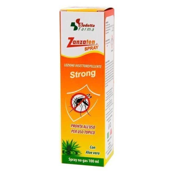Zanzaten Spray Lozione Insettorepellente Strong con Aloe Vera 100 Ml | Acquista Online su Farmaclick
