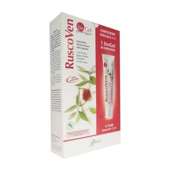 Aboca Ruscoven Biogel per il Benessere delle Gambe 100 Ml + 1 Tubo in Omaggio | Acquista Online su Farmaclick