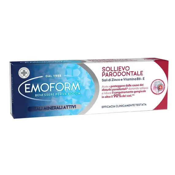 Emoform Dentifricio Sollievo Gengive Sensibili 75ml - Protezione Parodontale | Acquista Online su Farmaclick