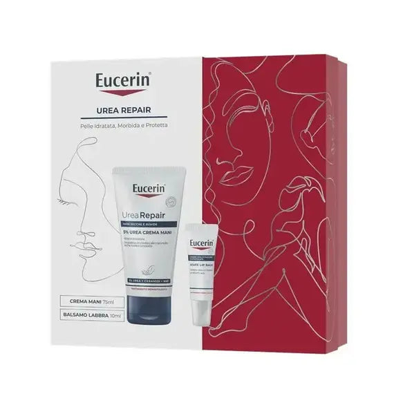 Eucerin Urearepair Duo Mani e Labbra Â Crema Mani + Balsamo Labbra, Confezione 2 Pezzi | Acquista Online su Farmaclick