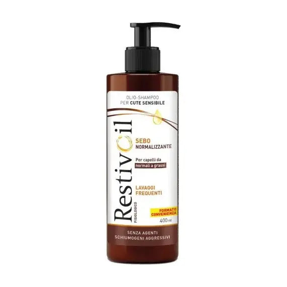 Restivoil Olio Shampoo Fisiologico 250ml | Detergente Delicato per Cute Sensibile - Easyfarma | Acquista Online su Farmaclick