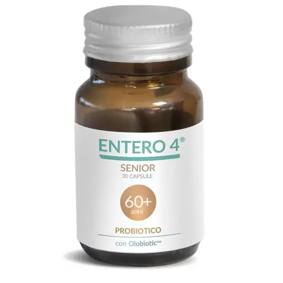 Entero 4 Senior 60+ 30 Capsule Integratore Benessere Over 60 | Acquista Online su Farmaclick