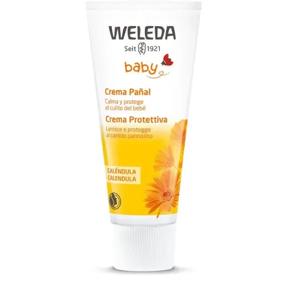 Weleda Baby Crema Protettiva Alla Calendula 75ml - Formula Delicata per Neonati | Acquista Online su Farmaclick