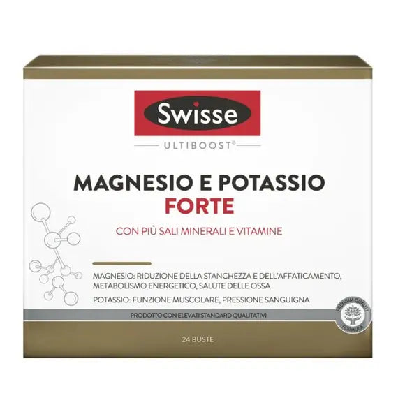 Swisse Magnesio e Potassio 24 Bustine Integratore Energetico | Acquista Online su Farmaclick