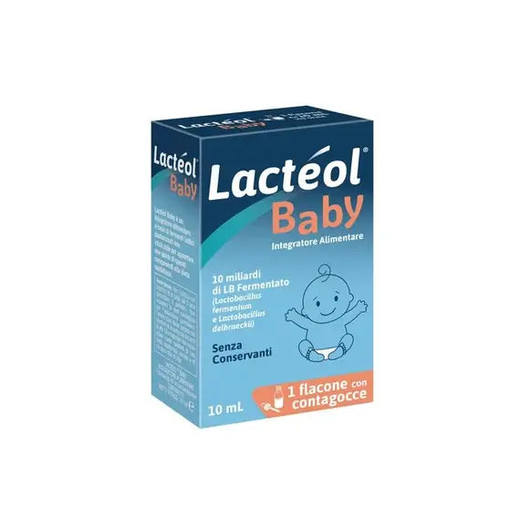 Lacteol Baby Gocce 10ml Integratore per Bambini Fermenti Lattici Â Difese Immunitarie | Acquista Online su Farmaclick