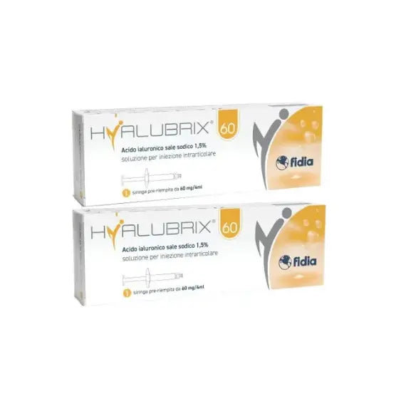 Hyalubrix 60 - 2 Siringhe Preriempite Intra-articolari | Acquista Online su Farmaclick