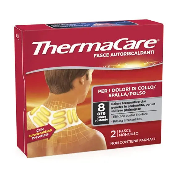 Thermacare Fasce Autoriscaldanti Collo Spalle Polso 2 Pezzi Sollievo Dolore | Easyfarma | Acquista Online su Farmaclick