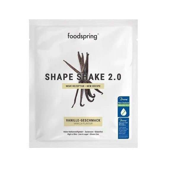 Foodspring Shape Shake 2.0 Pasto Sostitutivo Gusto Vaniglia Monodose 60g | Acquista Online su Farmaclick