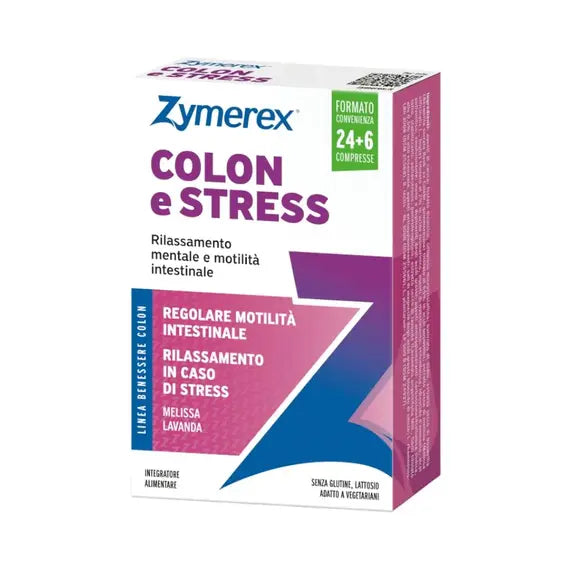 Zymerex Regola Colon e Stress 24 Compresse Integratore Intestinale Benessere Digestivo | Acquista Online su Farmaclick