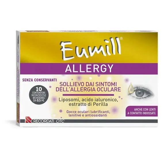 Eumill Gocce Oculari 20 Flaconcini Monodose Lubrificanti per Occhi | Acquista Online su Farmaclick