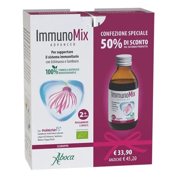 Immunomix Advanced Sciroppo Aboca Bipacco 210g Â Difese Immunitarie | Acquista Online su Farmaclick