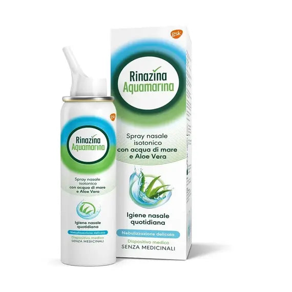 Rinazina Aquamarina Aloe Spray Nasale 100ml Offerta | Acquista Online su Farmaclick