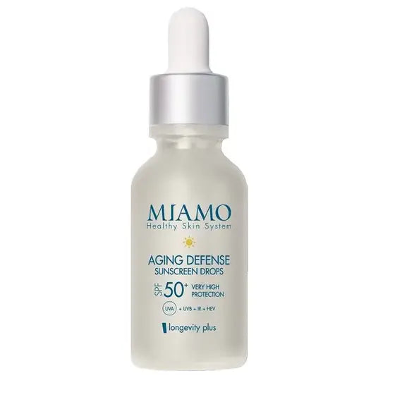 Miamo Longevity Plus Aging Defense Sunscreen Drops Soft Gold30 Ml | Acquista Online su Farmaclick