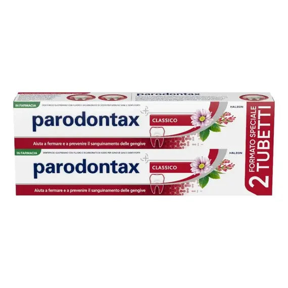 Parodontax Dentifricio Classico Duo Pack 2x75ml | Easyfarma | Acquista Online su Farmaclick