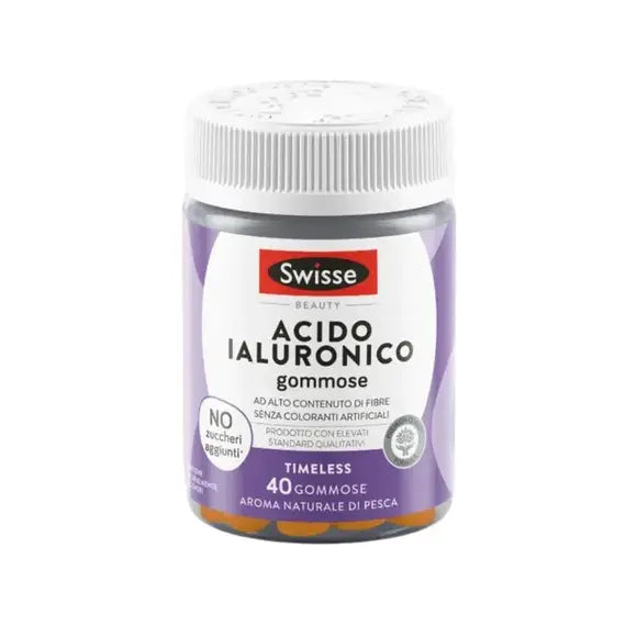 Swisse Beauty Acido Ialuronico Anti Age 40 Gommose Integratore | Acquista Online su Farmaclick