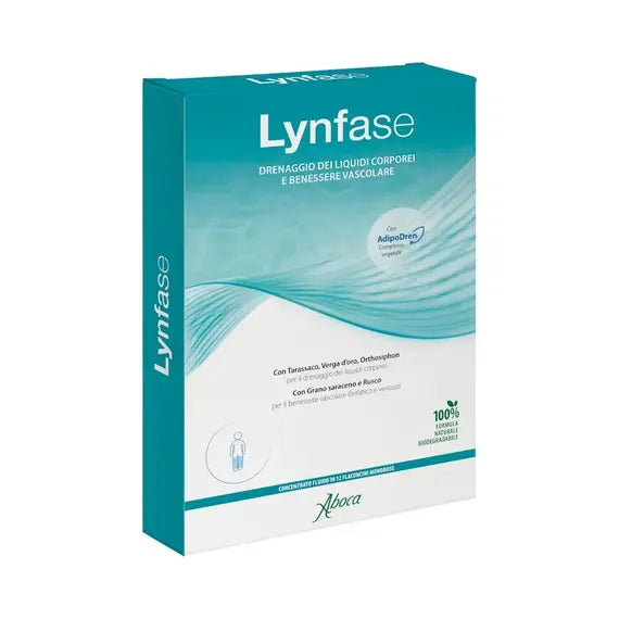 Lynfase Fitomagra Aboca Integratore Drenante 12 Flaconcini - Drenaggio Liquidi Easyfarma | Acquista Online su Farmaclick