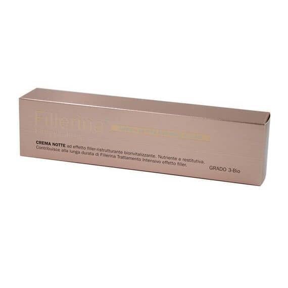Labo Fillerina Biorevitalizing Long Lasting Durable Filler Crema Notte Effetto Filler Biorivitalizzante a Lunga Durata 50 Ml Grado 3 Bio | Acquista Online su Farmaclick