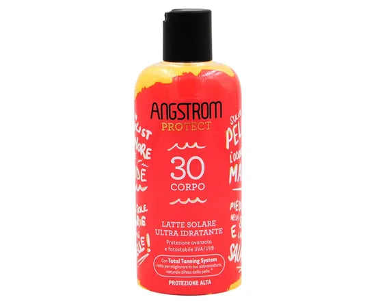 Angstrom Protect Ultra-Feuchtigkeitsspendende Sonnenmilch LSF 30 - 200 ml
