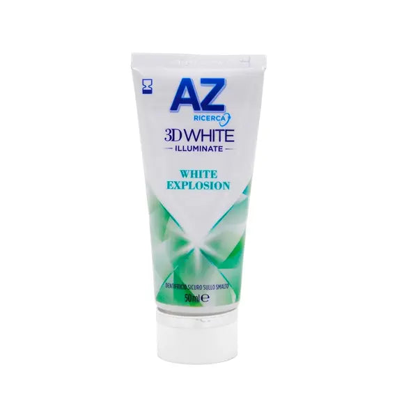 Az Dentifricio 3d White Explosion Illuminante Freschezza Sbiancante 50 Ml | Acquista Online su Farmaclick