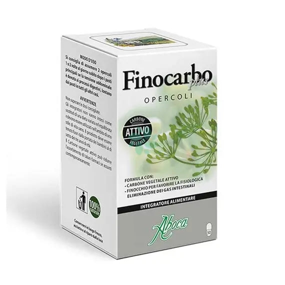 Finocarbo Plus 50 Opercoli 25g Nuovo Formato | Acquista Online su Farmaclick