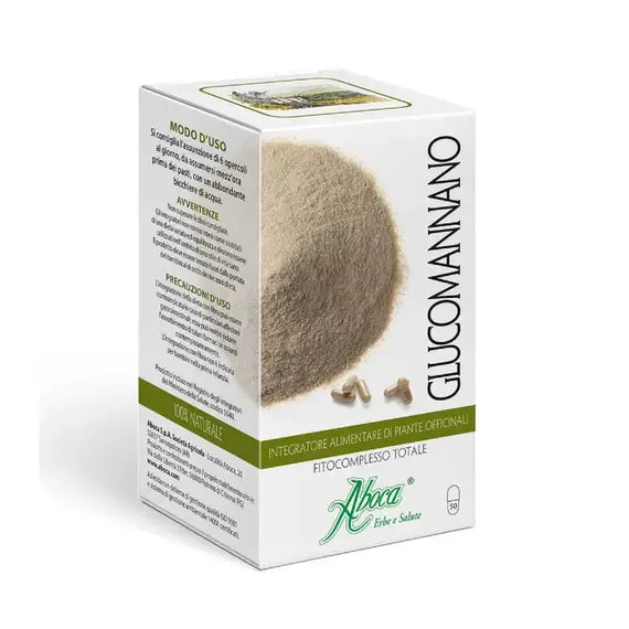Glucomannano Fitocomplesso Totale 50 Opercoli | Acquista Online su Farmaclick