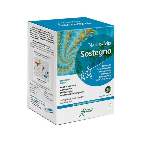 Natura Aboca Mix Advanced Sostegno Orosolubile 20 Bustine | Acquista Online su Farmaclick