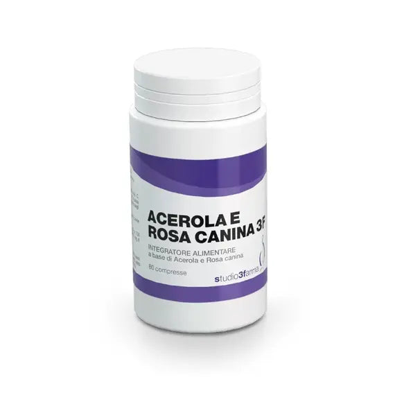 Studio 3 Farma Acerola e Rosa Canina Integratore Alimentare 80 Compresse Composte | Acquista Online su Farmaclick