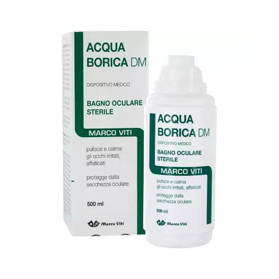 Acqua Borica per Bagno Oculare Sterile 500 Ml | Acquista Online su Farmaclick