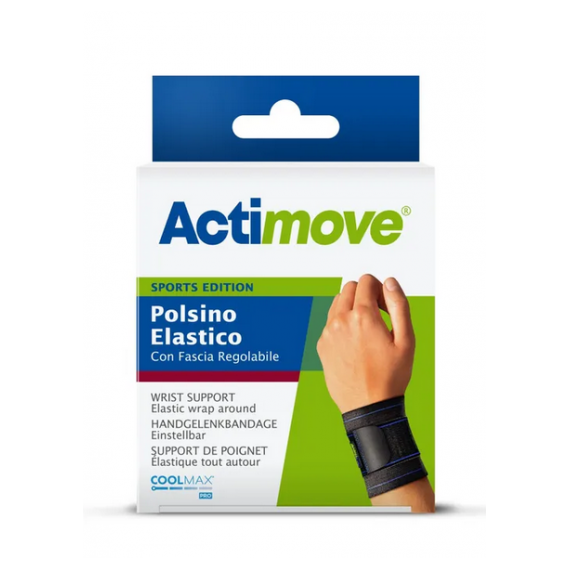 Actimove Sports Edition Polsino Elastico con Fascia Regolabile 1 Pz | Acquista Online su Farmaclick