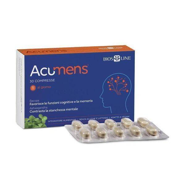 Acumens Integratore per Memoria e Funzioni Cognitive 30 Compresse | Acquista Online su Farmaclick